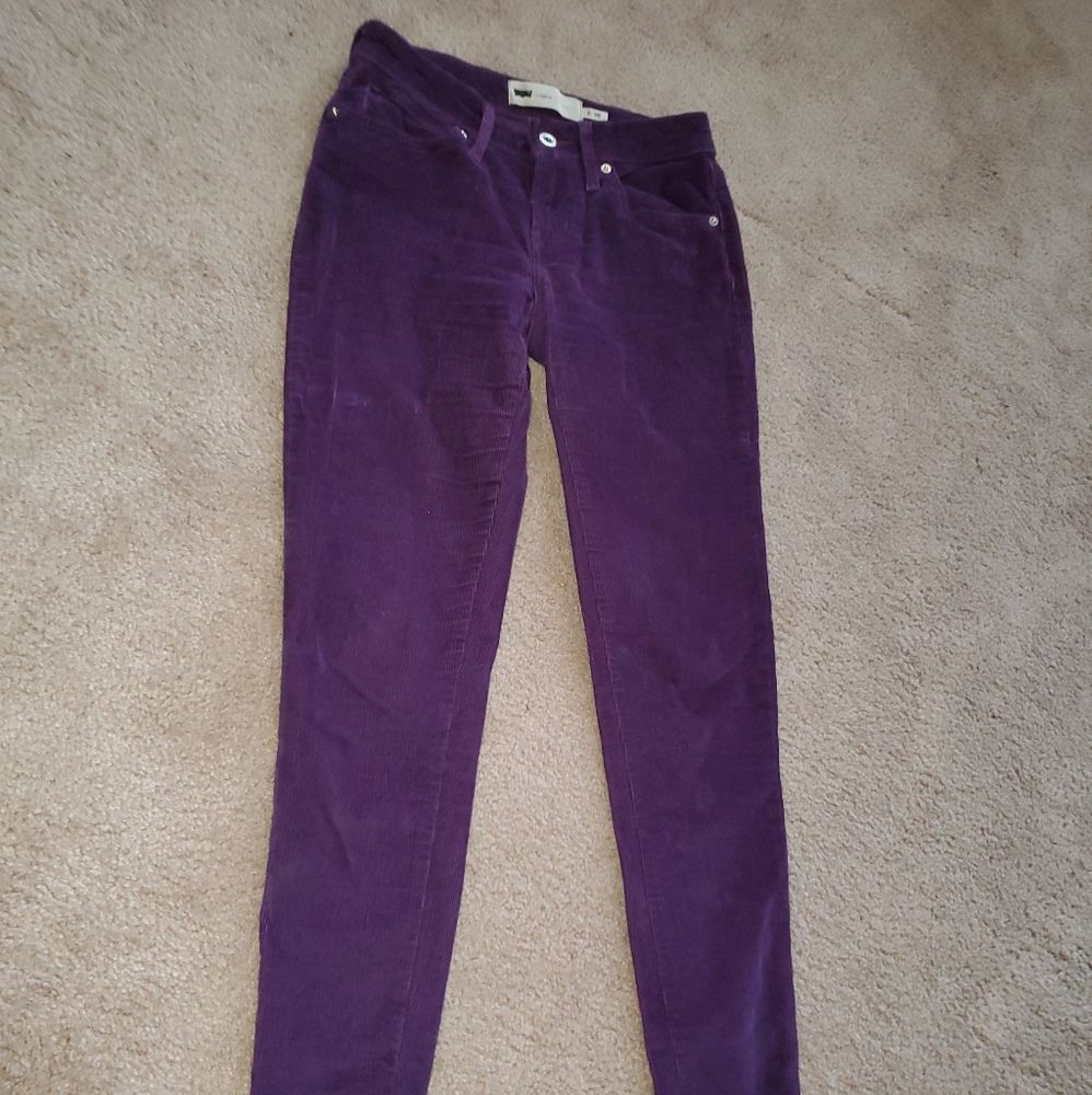 Corduroy Levi's Skinny Jeans